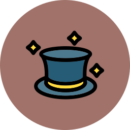 Magic hat icon