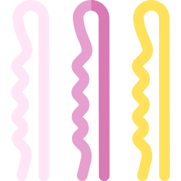 Hair clip icon