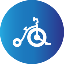 rower cyrkowy ikona