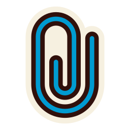 Paper clip icon