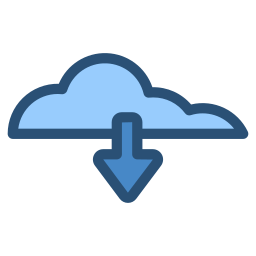 cloud herunterladen icon