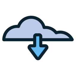 cloud herunterladen icon