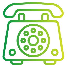 Rotary phone icon