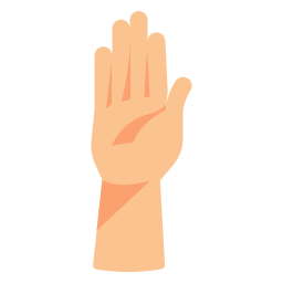 Raise hand icon