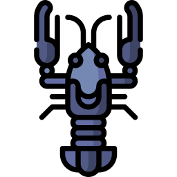 Narrow clawed crayfish icon