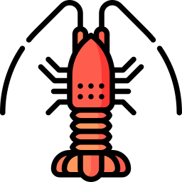 Spiny lobster icon