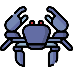 crabe de boue Icône