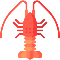 Spiny lobster icon