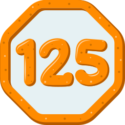 125 icoon