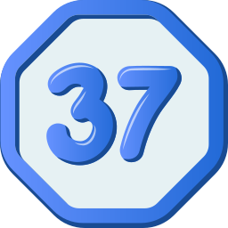 Thirty seven icon