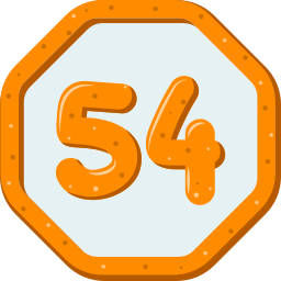 Fifty four icon