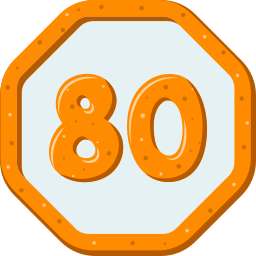 80 Ícone
