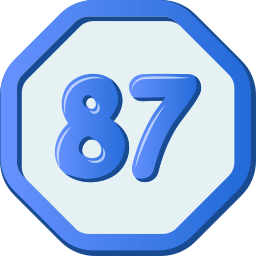 87 icoon