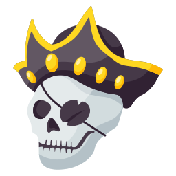 pirata icono