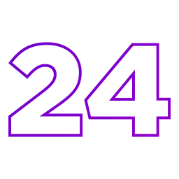 Number 24 icon