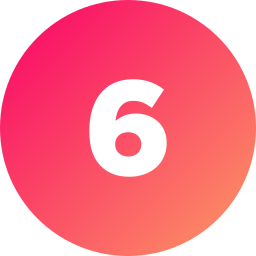 Number 6 icon