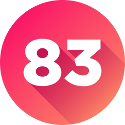 Number 83 icon