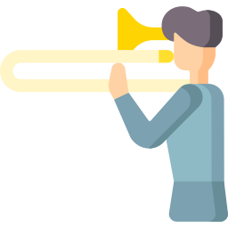 trombone alto Ícone
