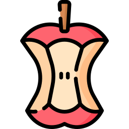 miolo de maçã Ícone