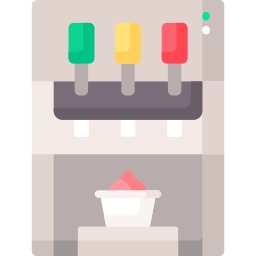 Ice cream machine icon