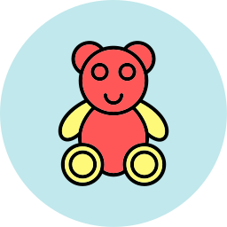 Plush toy icon