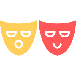 Theater masks icon