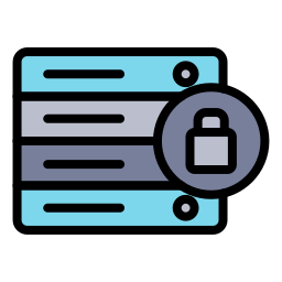 seguridad de la base de datos icono