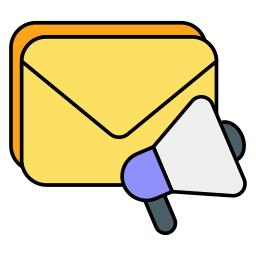 Email advertising icon