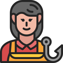 Fisherwoman icon