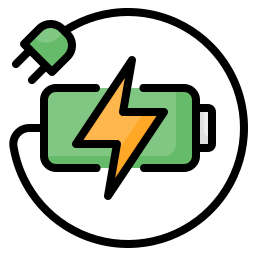バッテリーの充電 icon