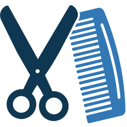 Haircutting icon
