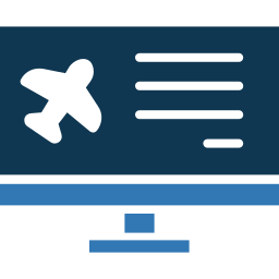 Air ticket icon
