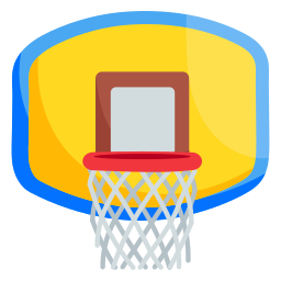 Basketball hoop icon