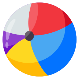 Beach ball icon