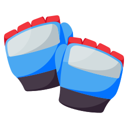 guantes deportivos icono