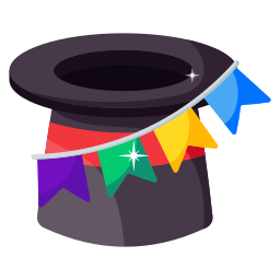 Magic hat icon