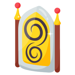 Magic mirror icon