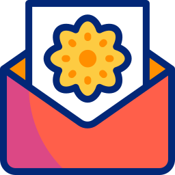 Greeting card icon