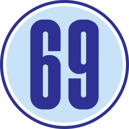 sesenta y nueve icono