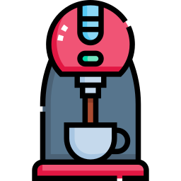 macchina per caffè in capsule icona