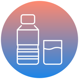 Mineral water icon