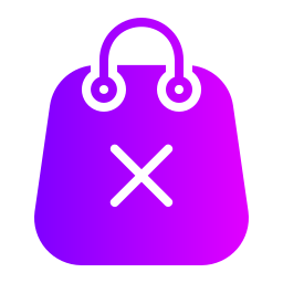 No bag icon