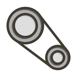 Belt drive kit icon