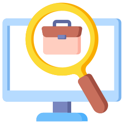 Online job search icon