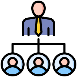 organización icono