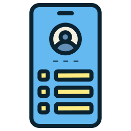 interfaccia utente mobile icona