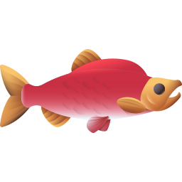 Sockeye fish icon