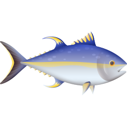 Желтоперый тунец иконка