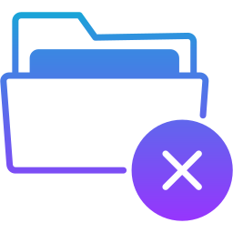 Remove folder icon