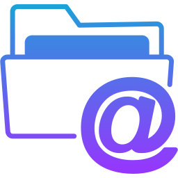 Folder mail icon
